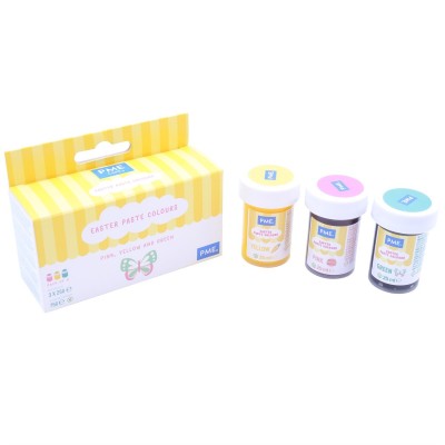 PME SET OF 3 EASTER CAKE AND ICING COLORANTS