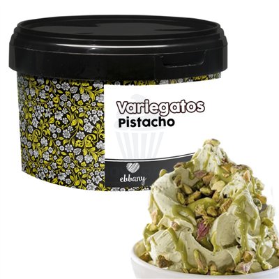 Pâte Variegato Pistache Plus 3kg - EBBANY Cubo