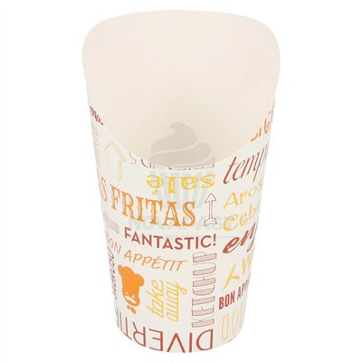 "Set de 50 Vasos para Fritos - Parole Ø8,5x13,5cm."