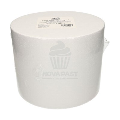 Round 25cm Cake Dummy - 20cm High Porex by FunCakes