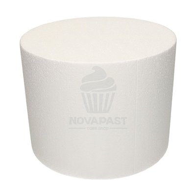 Round 25cm Cake Dummy - 20cm High Porex by FunCakes