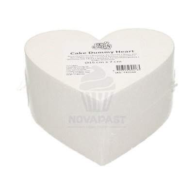 Dummy Coração 15cm FunCakes - Ideal para Decoração