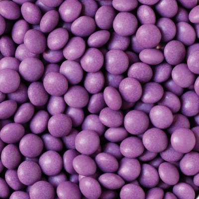 "Mini Lentejas de Chocolate con Leche Púrpura Decora - 80gr"