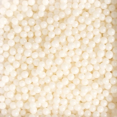 "Perlas de Azúcar Blanco Brillo 5mm DECORA - Dulzura Brillante en 1kg"