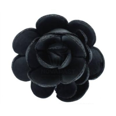 FLORENSUC Large Black Rose 50 mm - Jar of 36 units