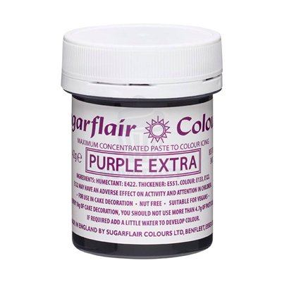 SUGARFLAIR COLORANTE EN PASTA VIOLETA EXTRA 42 GR