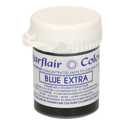 SUGARFLAIR COLORANTE EN PASTA AZUL EXTRA 42 GR