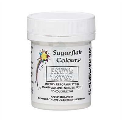 SUGARFLAIR COLORANTE EN PASTA BLANCO EXTRA 42 GR