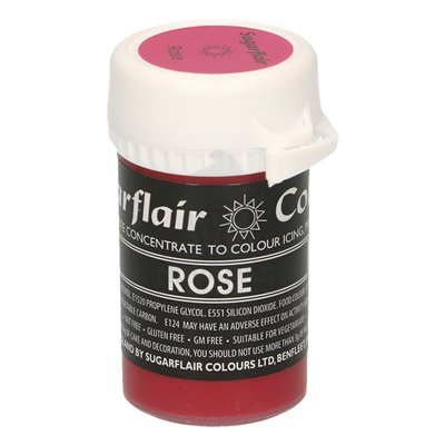 SUGARFLAIR COLORANTE PASTA 25 GR. ROSE/ROSADO