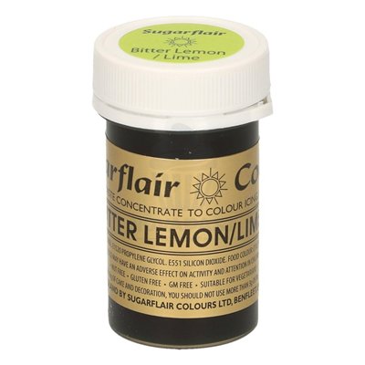 SUGARFLAIR COLORANTE PASTA 25 GR BITTER LEMON/LIME