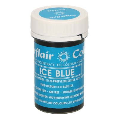 SUGARFLAIR PASTE COLORANT 25 GR. ICE BLUE