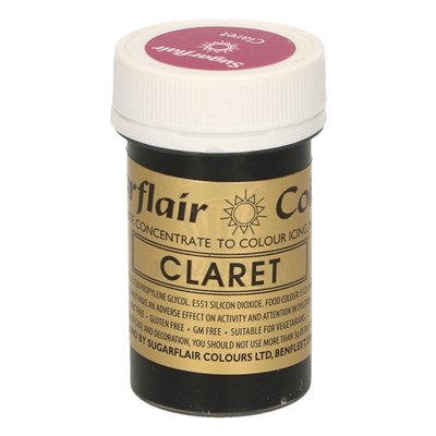 SUGARFLAIR COLORANTE PASTA 25 GR. CLARET