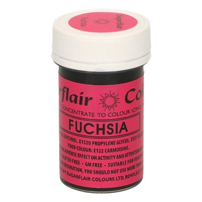 SUGARFLAIR COLORANT PÂTE 25 GR. FUCHSIA/FUCSIA