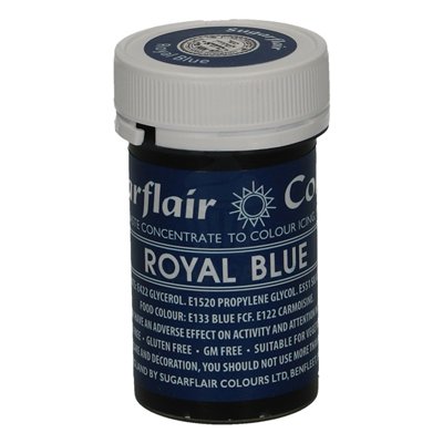 SUGARFLAIR COLORANTE PASTA 25 GR. ROYAL BLUE