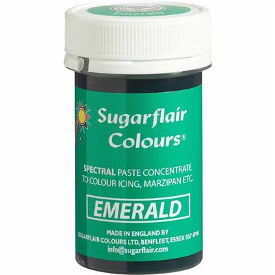 SUGARFLAIR COLORANTE PASTA 25 GR EMERALD