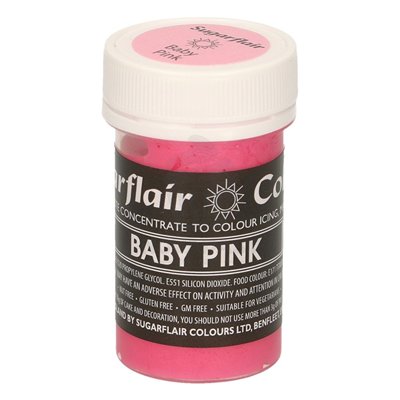 SUGARFLAIR COLORANTE PASTA 25 GR BABY PINK