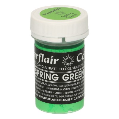 SUGARFLAIR PASTE COLORANT 25 GR. SPRING GREEN