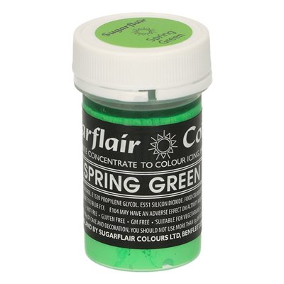 SUGARFLAIR COLORANTE PASTA 25 GR. SPRING GREEN