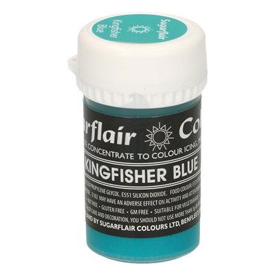 SUGARFLAIR COLORANTE PASTA 25 GR. KINGFISHER BLUE