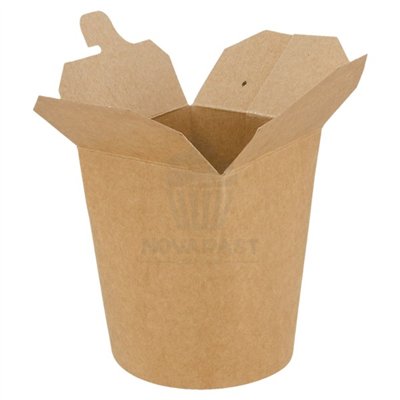 GDP ENSEMBLE DE 50 CONTENANTS MULTI-USAGES KRAFT 480 ML Ø8X9 CM