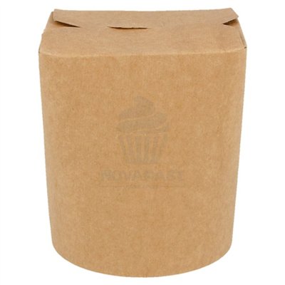 CONJUNTO DE 50 RECIPIENTES MULTIUSO KRAFT 780 ML Ø9X9 CM