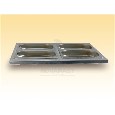 ATEMPERADOR 60X40 + 4 RECIP. GASTRO. 3+3+3+3 L 1KW