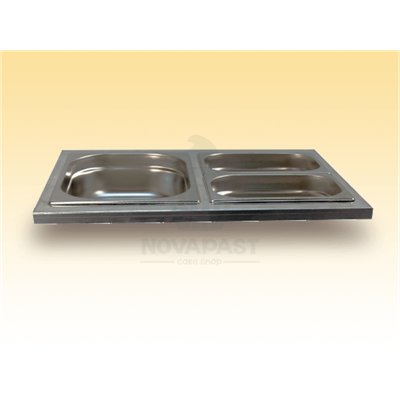 ATEMPERADOR 60X40 + 3 RECIP. GASTRO. 6+3+3 L 1KW