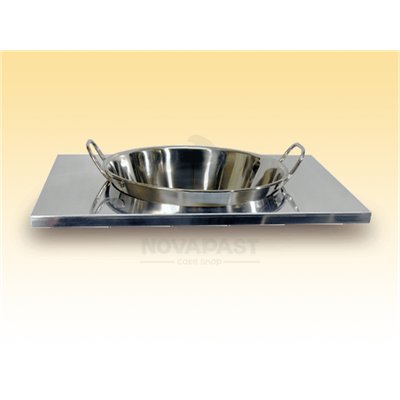 ATEMPERADOR 60X40 + 1 RÉCIPIENT ROND 8 L 1KW