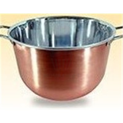 PEROL DE COBRE PARA FOGO 395 Ø x 290 MM 25 L