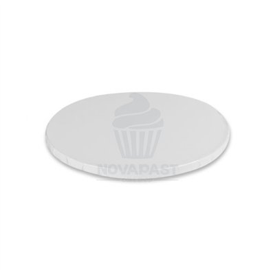 MODECOR BASE GÂTEAU ÉPAIS 1,2 CM BLANC 25 CM