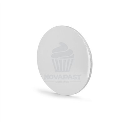 MODECOR BASE GÂTEAU ÉPAIS 1,2 CM BLANC 25 CM