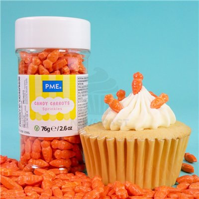 Mini Cenouras de Caramelo PME 60g - Decoração Perfeita!