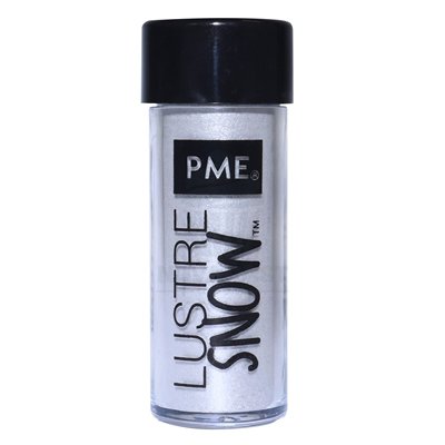 PME JAR 10 GR SILVER LUSTER DUST: Unique edible shimmer