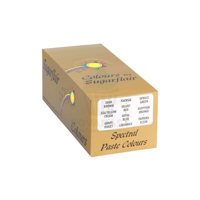 Colorantes Sugarflair: 10 Cores Vibrantes para Sua Confeitaria