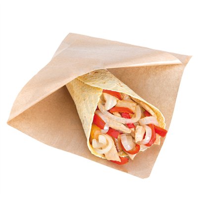 GDP SET DE 100 BOLSAS KRAFT ABIERTAS 12X12,2 CM