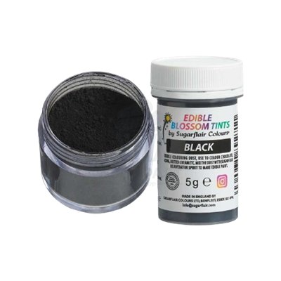 SUGARFLAIR COLORANT EN POUDRE 5 GR. NOIR