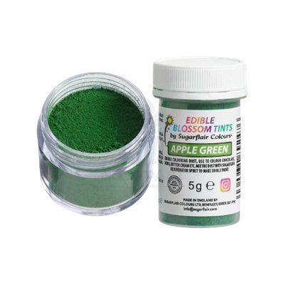 SUGARFLAIR COLORANTE EN POLVO 5 GR. APPLE GREEN