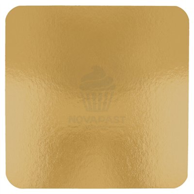 GDP CARTON PATISSERIE DOUBLE USAGE OR/NOIR 20X20
