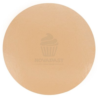 DISCO DE PAPELÃO CHOCOLATE/PRALINE 28 CMS (UND)