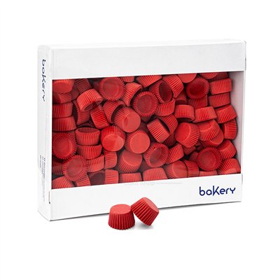 Mini Capsules Rouges 32x22mm - Lot de 2500 pour Décoration