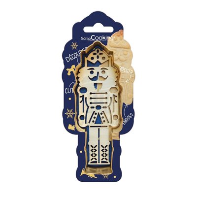 SCRAPCOOKING SET COUPEUR + MARQUEUR CASSE-NOISETTES