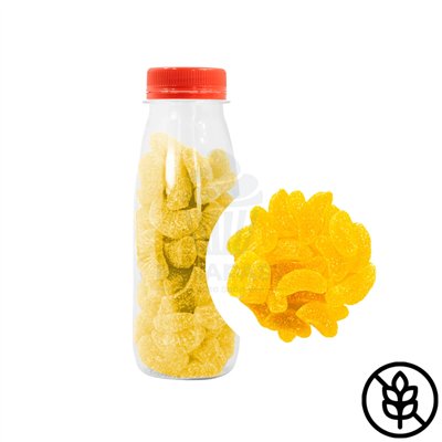 "Gajos de Gominola de Limón AP|Deliciosas Golosinas Cítricas - 175 gr"