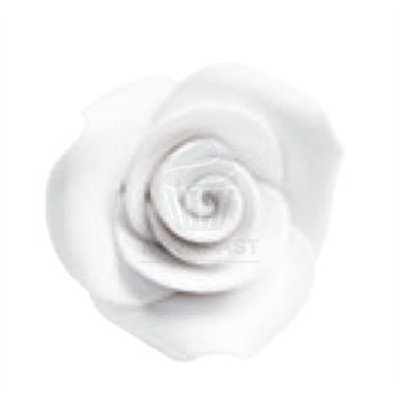 Rosas de azúcar blancas Modecor, elegancia para tus postres