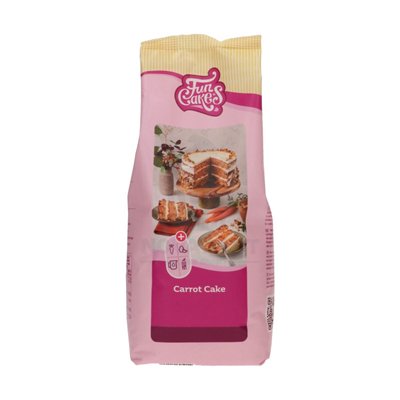 FUNCAKES SAC DE 1 KG MÉLANGE POUR GÂTEAU AUX CAROTTES
