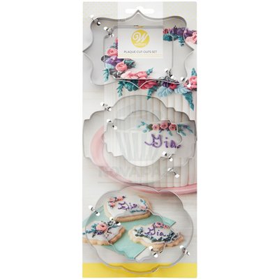 WILTON SET DE 6 CORTADORES METALICOS MOTIVOS MIX