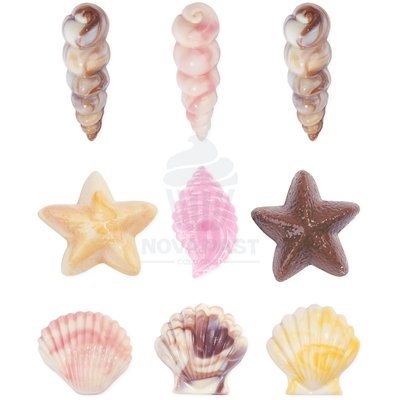 WILTON MOLDE CHOCO CANDY PVC PARA CONCHITAS DE MAR