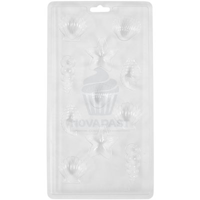 WILTON MOLDE CHOCO CANDY PVC PARA CONCHITAS DE MAR