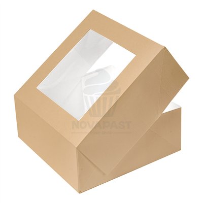 GDP CAJA KRAFT VENTANA AUTOMONT KRAFT 18X18XH7,5CM