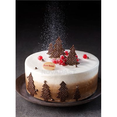 MODECOR CONJUNTO 18 ÁRVORES DE CHOCOLATE AMARGO SORTIDAS