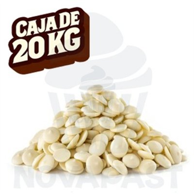 CAIXA 20 KGS COBERTURA SUCED. NOVAPASTA BRANCA